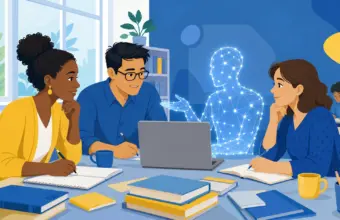 Tres docentes preparan clases con la ayuda de un asistente de inteligencia artificial