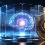 Núcleo de inteligencia artificial protegido por barreras y circuitos de seguridad